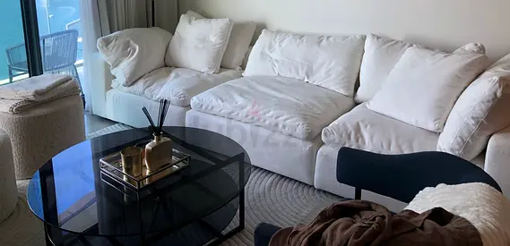 As like new condition marina home luscious sofa