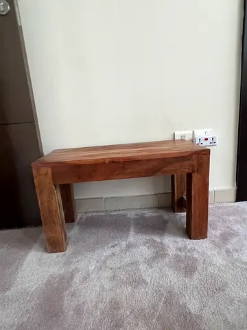 Brown bench