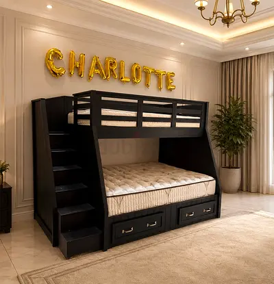 Pottery Barn Kids With 2 Mattress and drawers