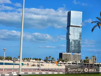 Full Mamzar Beach View | 3 BHK + Maids | Family Friendly