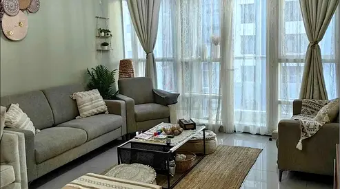 Gently used 6 seater Sofa set