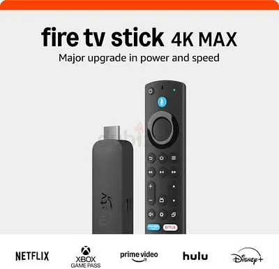 Amazon Fire TV Stick 4K Max with Alexa Voice Remote Wi-Fi 6E
