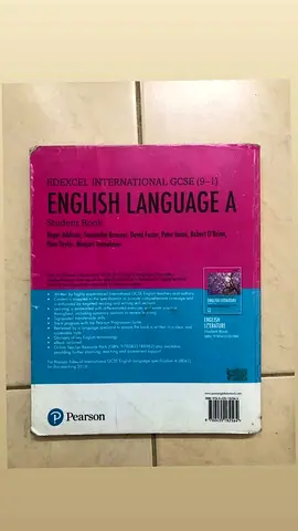 Edexcel International GCSE (9–1) English Language A Student Book - Pearson