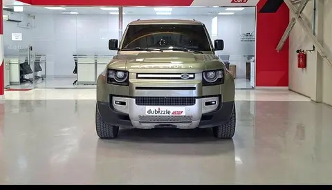 2022 Land Rover Defender 110 HSE P400 | GCC Specs with warranty contract with service untill 2027