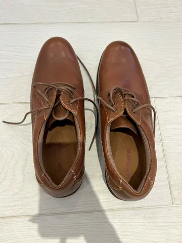 Brown Hushpuppies Derby Shoes - Brand New, Never opened, from USA, Large Size