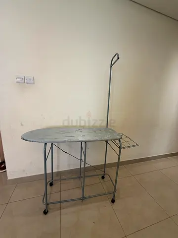 Foldable Ironing Board with Built-in Rack (Used)