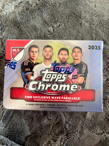 Topps Chrome MLS 2025 Value Box