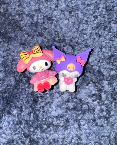 My melody  kuromi mini figure