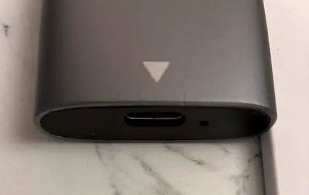 Portable USB-C NVMe card holder reader and writer.