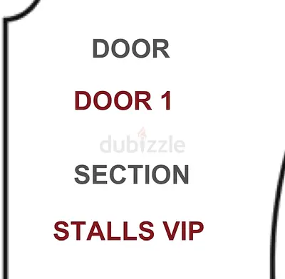 2 VIP tickets for lulu santos