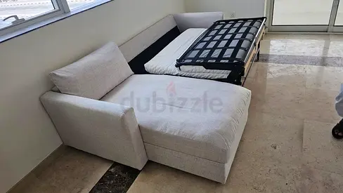 Ikea vimle L shape sofa bed Beige Excellent Condition like new Condition