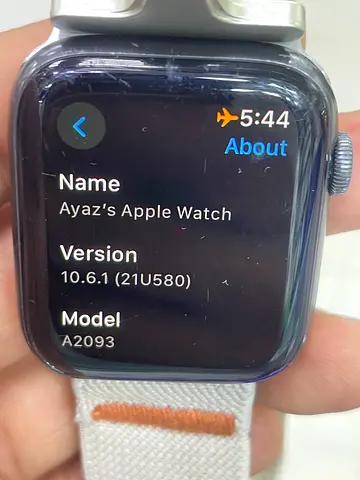 Apple Watch (A2093) in Good Working Condition with Nylon Sport Loop Nike addition