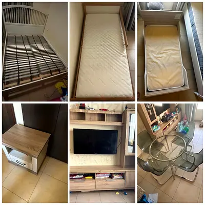 Used furniture and appliances for sale, all in good condition: