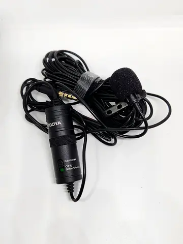 Boya Lavalier Clip-on Microphone with 3.5mm Jack
