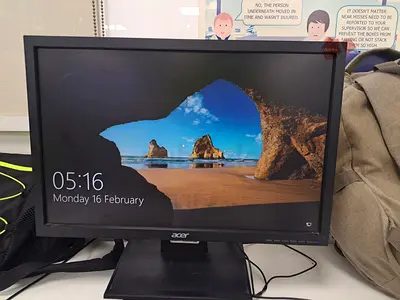 Acer Monitors. 17 inch in Good Condition