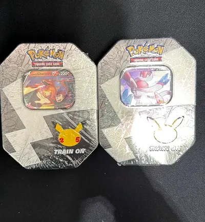25th pokemon celebration collection tin