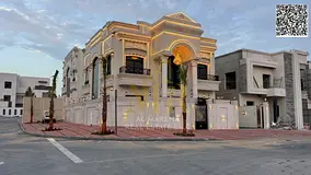 Classic corner villa, two floors, luxury finishing, price includes registration fees, prime location