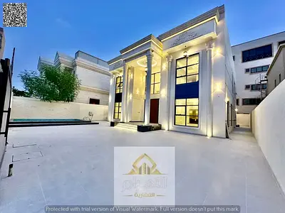 للبيع فيلا كلاسيك طابقين وروف بمساحه بناء كبيره مع مسبح ومصعد بسعر شامل مكيفات ورسوم تسجيل للمواطنين