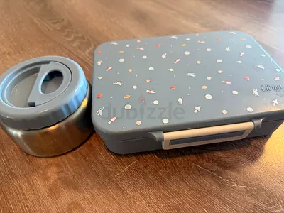Citron Lunchbox with Insulated Food Jar