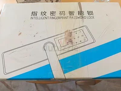 FINGERPRINT PASSWORD LOCK DOOR HANDLE