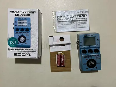 Zoom MS-70CDR MultiStomp Chorus/Delay/Reverb pedal