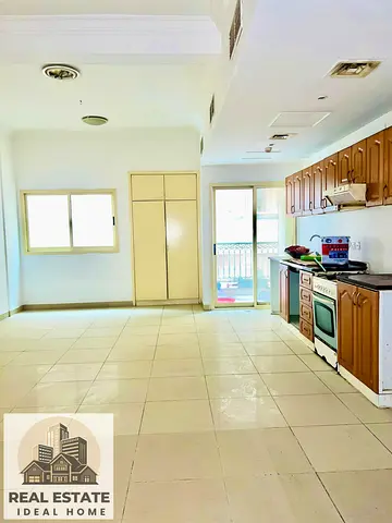Spacious Studio with Balcony | Fixed Wardrobes | Central AC & Central Gas | Near Bus Stop