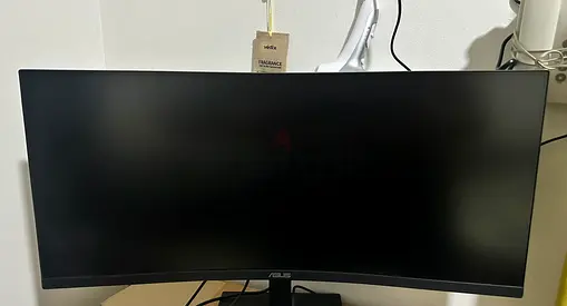 ASUS 34-inch Curved Ultrawide Monitor - Good Condition