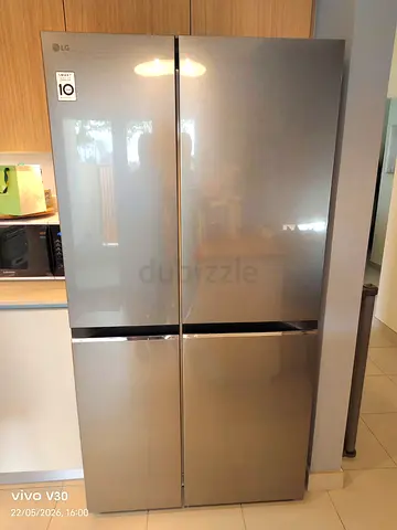 LG Side by Side digital inverter latest version refrigerator neat and clean good condition