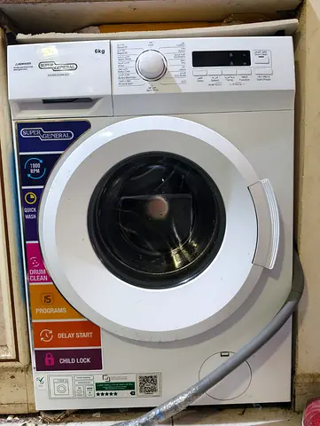 6kg Super General Front Load Washing Machine - Good Working Condition