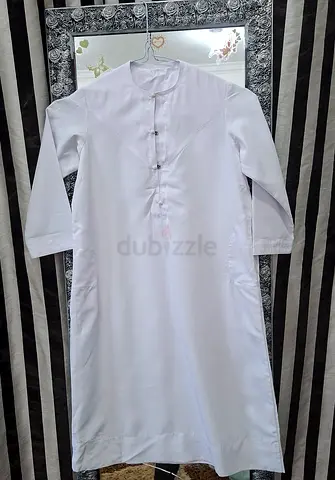 white kandura for a boy, size 3 years
