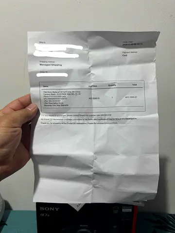 Sony A7iii  New condition (6 month warrenty)