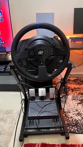Thrustmaster t300 Wheel with Pedals and Racing Stand - Good Condition (NEW)