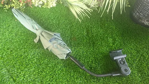 Stroller Umbrella Shade with Adjustable Clamp — Used, Good Condition