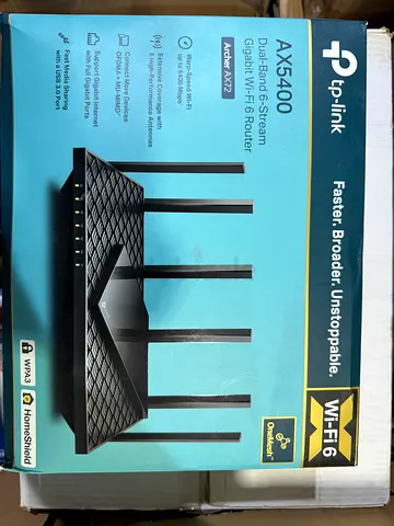 TP-Link Archer AX72 (AX5400) Wi‑Fi 6 Dual-Band Router - Brand Boxed