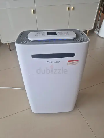 ProBreeze Portable Dehumidifier - Compact, White (Good Condition)