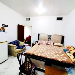 Daily, weekly Master bedroom attached washroom in hamdan street