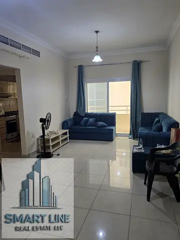 Furnished 2BHK //Monthly payment And Big Hall with Balcony// Just 3600 with WiFi // Close to Al Bustan Hotel Qasimia