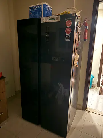 Panasonic Side-by-Side Refrigerator and Freezer (Good Working Condition)