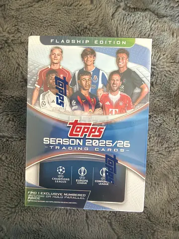 Topps TCG 2025/26 UEFA Club Competitions Flagship Value Box