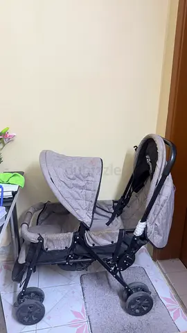Baby twin stroller