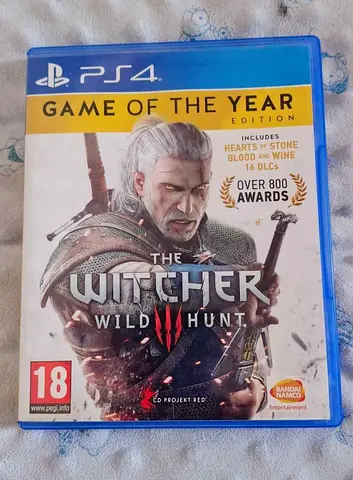The Witcher 3: Wild Hunt - Game of the Year Edition (PS4) ( Trade or 70Dhs)