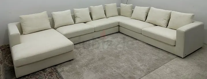 Excellent condition the one brand Ushape sofa