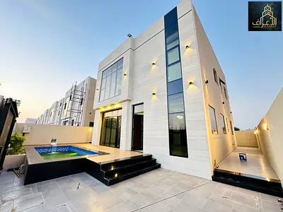 تملك فيلا مودرن بعجمان/الحليو-تشطيبات سوبر ديولوكس-شامل رسوم التسجيل والتملك.