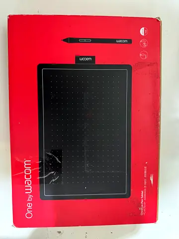 Wacom One Graphics Drawing Tablet (With Pen) - Used, Good Condition