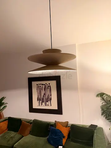 Modern layered pendant ceiling light - used Ebarza
