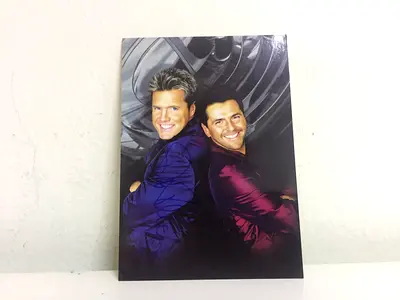 THOMAS ANDERS MODERN TALKING Original Hand Signed Official Fan Club 1999 Card