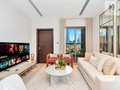 No Commission ! Free Bills ! Kensington 1BR Burj View Elite Downtown Residence!