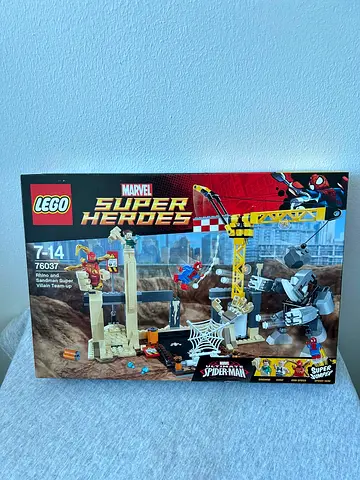LEGO Marvel Super Heroes 76037 Rhino and Sandman Supervillain Team-up (Sealed Box)