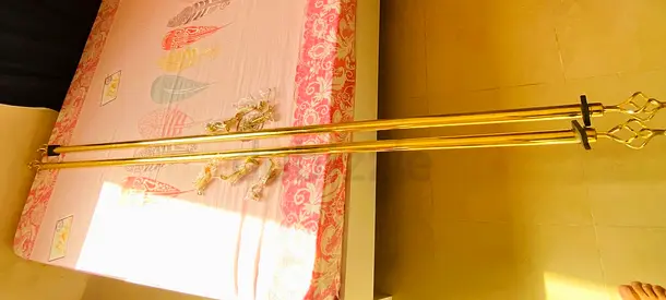 Curtains Rod with Rings and Holders