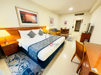 Offer Price..!! Fully Furnished | Studio with Balcony | 4 Cheques 65k + Parking | Near Metro Station